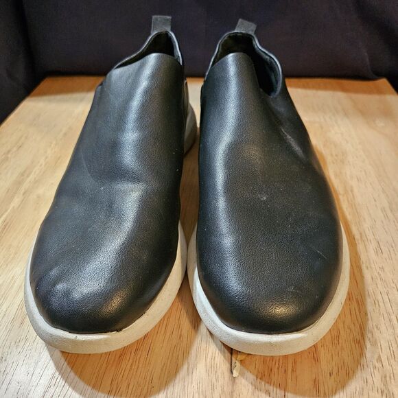 Aldo Mens Black Round Toe Slip-On Casual Sneaker Shoes Size 6 lightweight - Picture 3 of 6